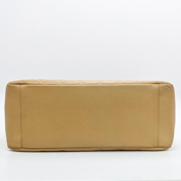 SOLD Chanel Beige Tan Grand Shopping Tote GST - Picture 3 of 8